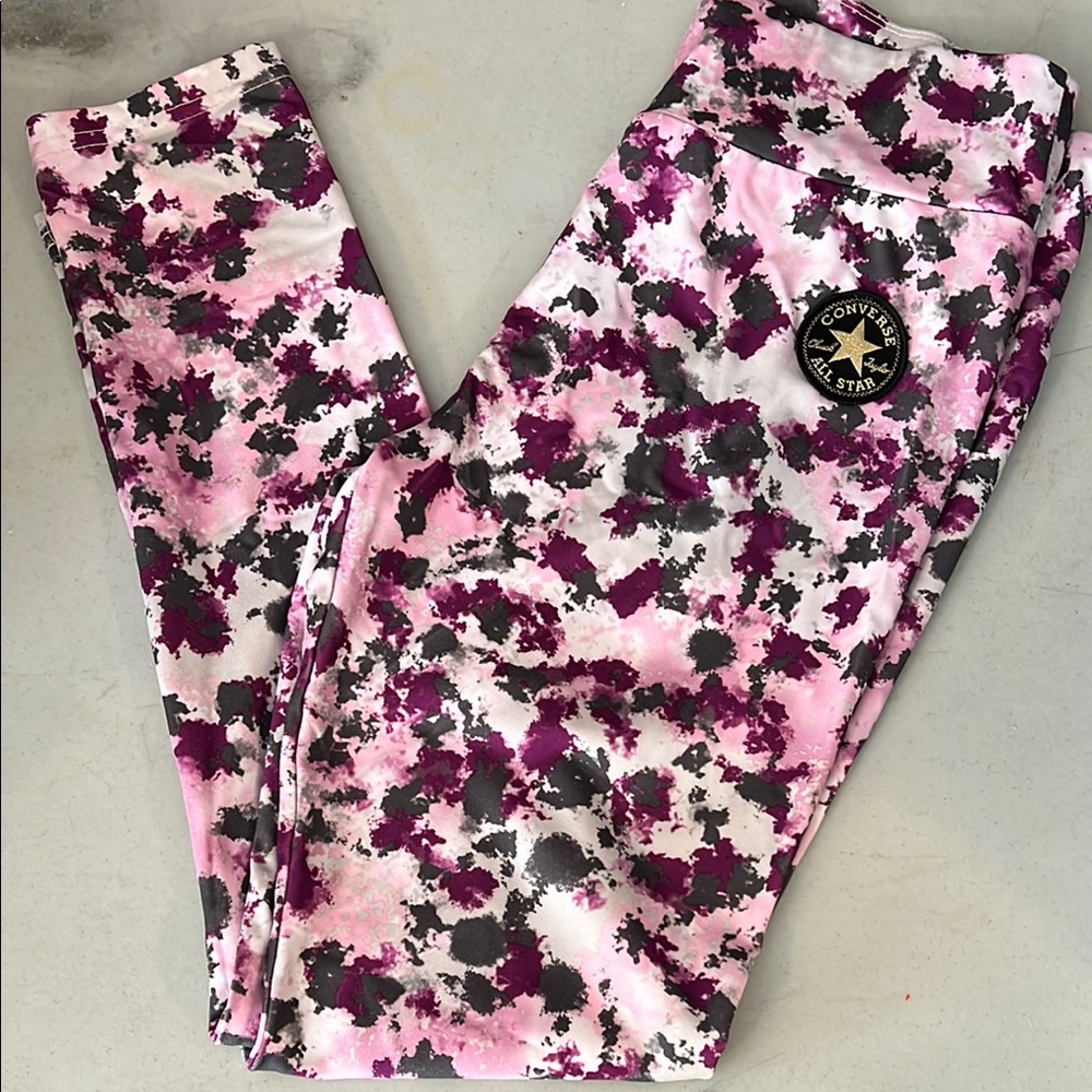 Converse Pink and Purple Leggings
